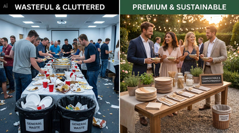 Still Using Plastic at Events?  Here’s What It’s Really Costing You