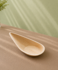 Palm Leaf Teardrop Spoons | Eco-Friendly Tasting Spoons | Elegant Appetizer Serveware - Canape King