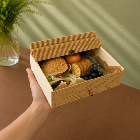 Luxury Bamboo Gift Boxes 3 Sizes | Premium Hamper Boxes | Eco-Friendly Gift Containers
