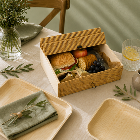 Luxury Bamboo Gift Boxes 3 Sizes | Premium Hamper Boxes | Eco-Friendly Gift Containers