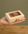 Luxury Wooden Gift Box with Window 3 Sizes | Premium Display Box | Reusable Presentation Container - Canape King