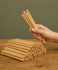 Natural Reed Drinking Straws 14/20cm | Eco-Friendly Cocktail Straws | Sustainable Straws - Canape King