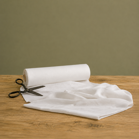 Professional Food Grade Chef's Muslin | White Kitchen Cloth | Commercial Grade Straining Fabric