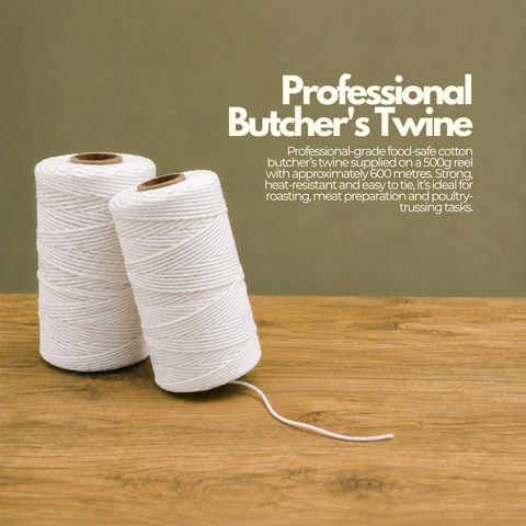 Professional Butcher's Twine | Food-Grade Kitchen String | Fine Cooking Twine