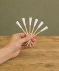 Golf Tee Wooden Skewers 12cm | Sports Theme Food Picks | Golf Party Skewers - Canape King