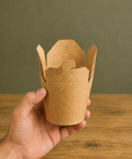 Round Take-Away Boxes | Eco-Friendly Food Containers | Small Portion Boxes - Canape King