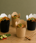 Round Take-Away Boxes | Eco-Friendly Food Containers | Small Portion Boxes - Canape King