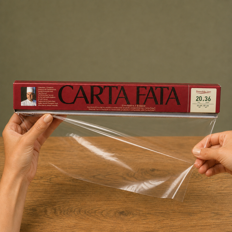 Carta Fata Cooking Foil 25mx50cm | Professional Heat-Resistant Film | Premium Kitchen Roll