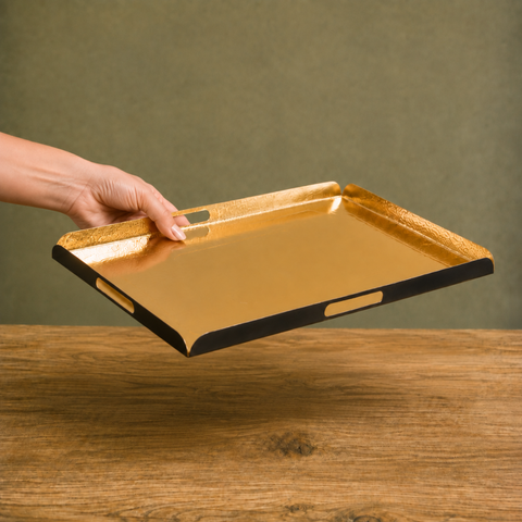 Cardboard Trays with Handles 28x42cm | Professional Serving Trays | 750GSM Strong Service Trays - Canape King