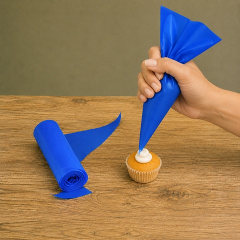72 Kee-Seal Ultra Anti-Slip Piping Bags 53cm | Professional Pastry Bags | Non-Slip Disposable - Canape King