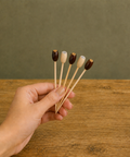 Cocktail Bamboo Bead Skewers | Decorative Drink Picks | Professional Bar Accessories - Canape King