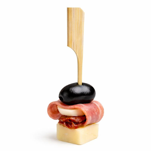 Teppo Gushi Paddle Skewers 7cm-18cm | Bamboo Flag Skewers | Professional Asian Service - Canape King