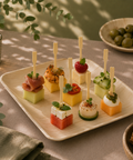 Bamboo Buffet Forks 9cm | Eco-Friendly Mini Forks | Sustainable Catering Utensils - Canape King
