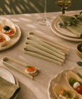 Natural Bamboo Tongs | Eco-Friendly Serving Tongs 9/16cm | Sustainable Food Service Tools - Canape King