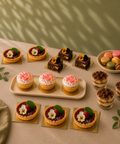 Premium Mini Cake Boards | Double-Sided Silver, Gold & White | Strong Food-Grade Display Boards - Canape King