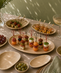 Bamboo Black/Red Heart Skewers 12cm | Decorative Food Picks | Romantic Party Skewers - Canape King