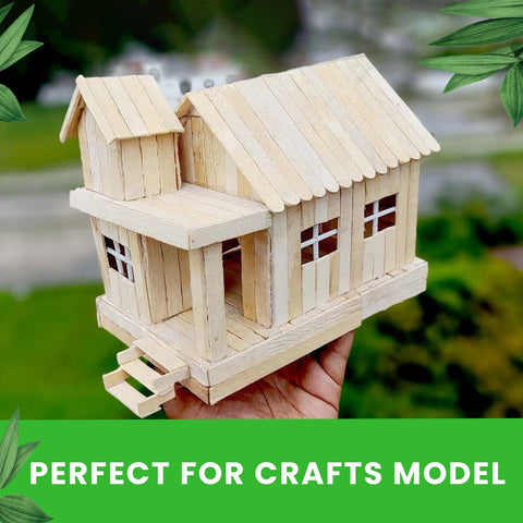 Wooden Lolly Sticks | Professional Craft Sticks | Multi-Purpose Food Grade