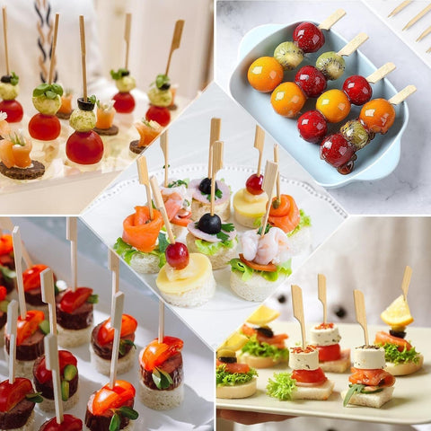 Teppo Gushi Paddle Skewers | 9cm/18cm Bamboo Flag Skewers | Professional Asian Service