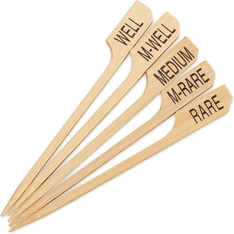 Teppo Gushi Steak Marker Skewers 9cm | Professional Steak Markers | Japanese Style Markers