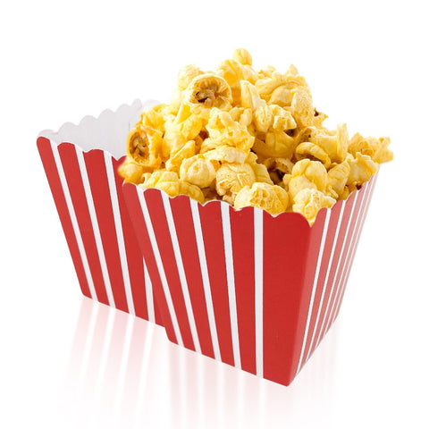 Mini Food Boxes 7cm | Cute Popcorn Cartons | Party Snack Containers