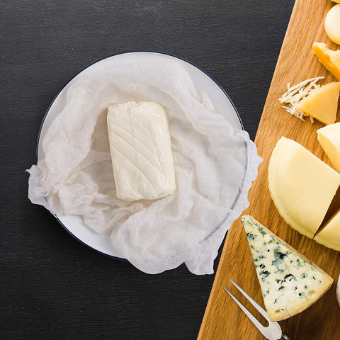 Professional Food Grade Chef's Muslin | White Kitchen Cloth | Commercial Grade Straining Fabric