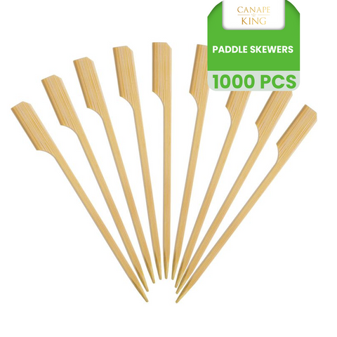 Teppo Gushi Paddle Skewers | 9cm/18cm Bamboo Flag Skewers | Professional Asian Service