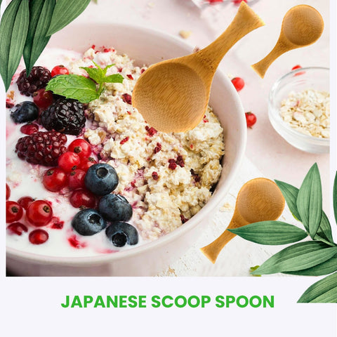 Bamboo Tapas Spoons 9cm | Eco-Friendly Tasting Spoons | Sustainable Appetizer Serveware