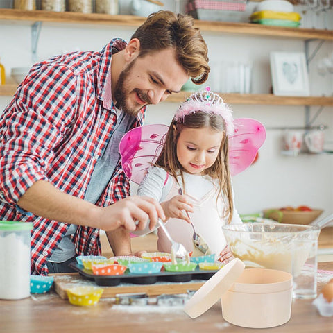 Small Round Wood Gift Boxes | Eco-Friendly Display Containers | Natural Presentation Boxes