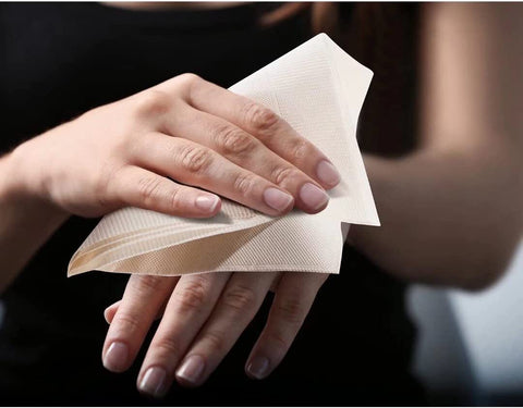 Eco-Friendly Cocktail Napkins | 2-Ply Sustainable Napkins | Biodegradable Bar Service