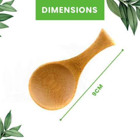 Bamboo Tapas Spoons 9cm | Eco-Friendly Tasting Spoons | Sustainable Appetizer Serveware