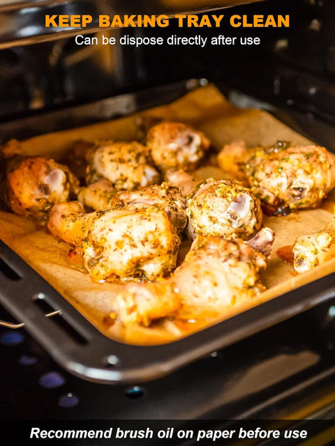 Greaseproof Paper Food Wrap | Brown or White | Professional Food Service