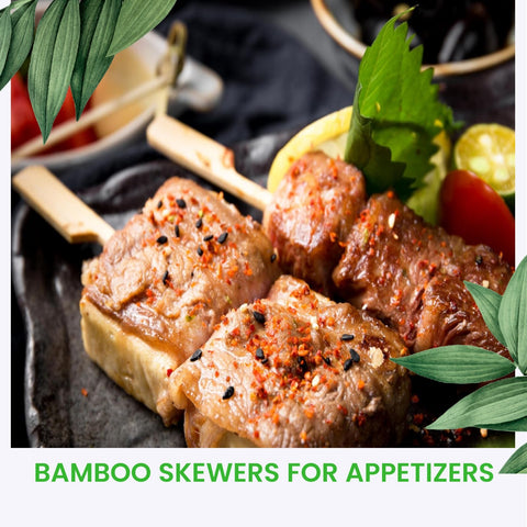 Teppo Gushi Paddle Skewers | 9cm/18cm Bamboo Flag Skewers | Professional Asian Service