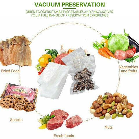 Professional Vacuum Pack Pouches 65mu PA/PE | Clear Food Storage Bags | Commercial Grade