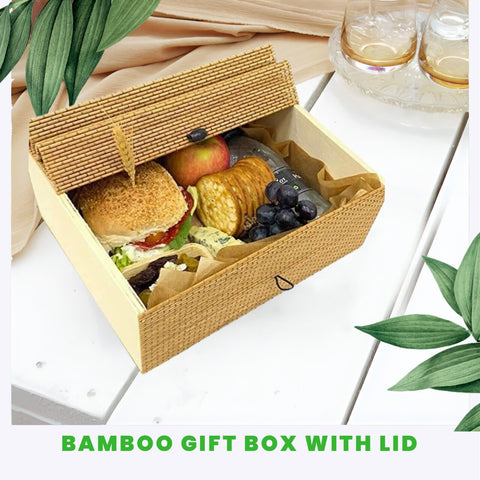 Luxury Bamboo Gift Boxes | Premium Hamper Boxes | Eco-Friendly Gift Containers