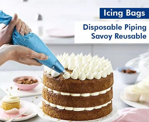72 Kee-Seal Ultra Anti-Slip Piping Bags 53cm | Professional Pastry Bags | Non-Slip Disposable