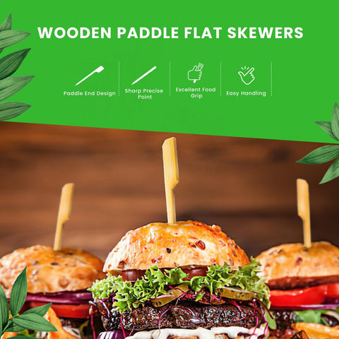 Teppo Gushi Paddle Skewers | 9cm/18cm Bamboo Flag Skewers | Professional Asian Service