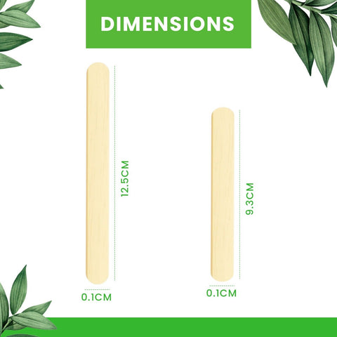 Wooden Lolly Sticks | Professional Craft Sticks | Multi-Purpose Food Grade