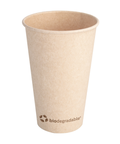 Single Wall Bagasse 'Biodegradable' Cup (360ml - Ø8.9 x 11cm)