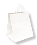 Natural Kraft Paper Bag with Reinforced Twisted Handles (L26 x W20 x H27cm) - Canape King