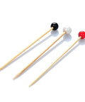 Glass Bead Sparkle Skewer (10cm) - 100 pieces - Canape King