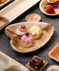 Palm Leaf Heart Plate/Bowl (18cm)