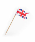 Bamboo Union Jack Flag Skewer (10cm) - 100 pieces