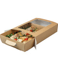 Premium Cardboard Large Platter Box with window (38.5 x 26 x 8.5cm)