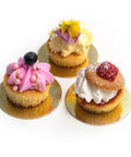 Premium Mini Double Sided Silver/Gold Cake Boards